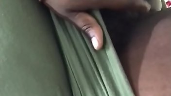 Milk Pussy Black MILF Fingering 