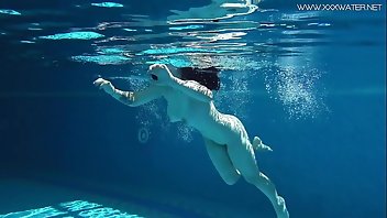 Underwater Teen Bikini Shaved Pool 