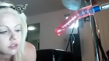 Fucking Machines Stockings Dildo Teen 