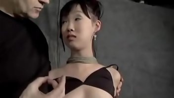 Hogtied Asian BDSM Fetish Bondage 