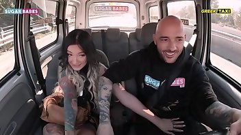 Greek Anal Hardcore Outdoor Taxi 