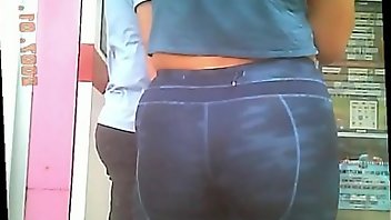 Spandex Big Ass Voyeur Yoga 